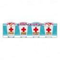 Verres shooters urgence médicale 