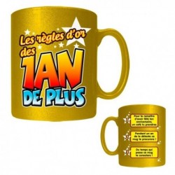  Mug les règles d’or des un an de plus