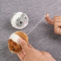 Hamster Vibrant pour Chat: Jouet Interactif pour Stimuler et Amuser Votre Félin