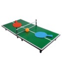 Table de Ping Pong Portative avec 2 Raquettes, Filet et 4 Balles - Plaisir de Jeu Partout