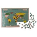Puzzle Mappemonde 300 Pièces: Assemblez et Explorez le Monde - Éducatif et Amusant