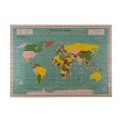 Puzzle Mappemonde 300 Pièces: Assemblez et Explorez le Monde - Éducatif et Amusant