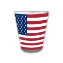 4 Verres à Shot USA: Célébrez avec un Esprit Américain - Parfait pour Fêtes et Soirées