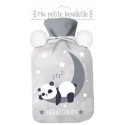 Bouillotte avec Housse Peluche Panda Endormi: Douceur et Chaleur pour vos Soirées