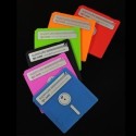 Dessous de verre disquettes colorées x 6