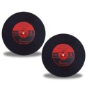 Dessous de verre disque vinyle (lot 2)