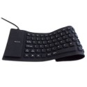 Clavier QWERTY USB flexible