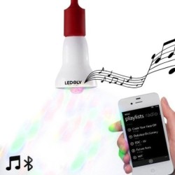 Ampoule LED Multicolore Bluetooth avec Haut-parleur