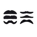 Moustaches adhésives déguisement