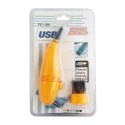 Aspirateur USB avec brosse pour clavier