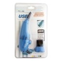 Aspirateur USB avec brosse pour clavier