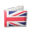 Portefeuille à revêtement imitation drapeau britannique