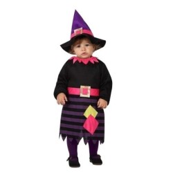 Costume pour fillette Petite Sorcière Halloween 