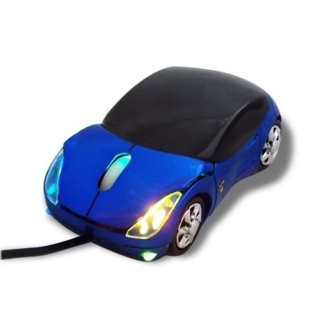 Souris USB en forme de voiture