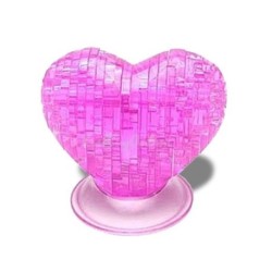 Puzzle cœur en 3D