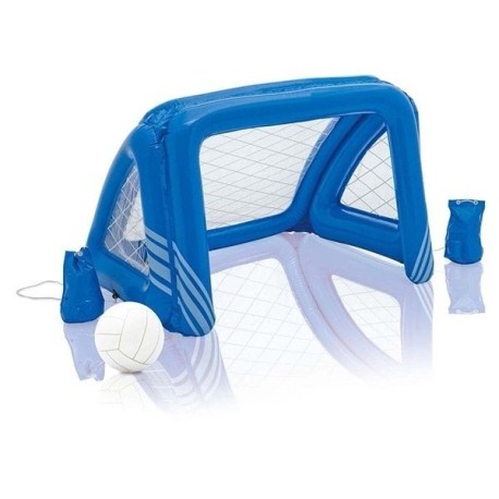 Cage gonflable avec ballon pour partie de foot aquatique