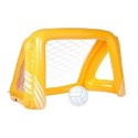 Cage gonflable avec ballon pour partie de foot aquatique