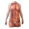 Tablier drôle homme sexy au petit zizi