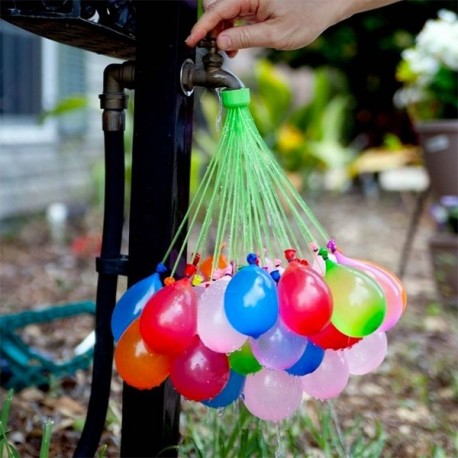 Bouquet de 37 bombes à eau prêtes en 2 secondes ( 3 bouquets)