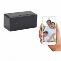 Réveil avec caméra espion Full HD 1080P Wifi vision nocturne rectangle