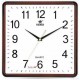 Horloge avec caméra espion HD 720P Wifi carré 