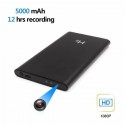 Power Bank avec caméra espion infrarouge Full HD 1080P Chargeur 