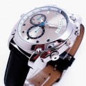 Montre avec caméra espion HD 1080P 8Go gris Vision nocturne waterproof 