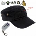 Casquette avec caméra espion HD 720P avec télécommandée