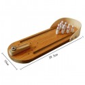 Piste de Bowling miniature en Bois