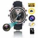 vMontre caméra espion HD 1080P 32Go waterproof à vision à infrarouge 