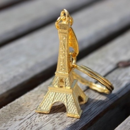 Porte-Clés Tour-Eiffel Paris Key Holder Premium Métal Neuf Merci 