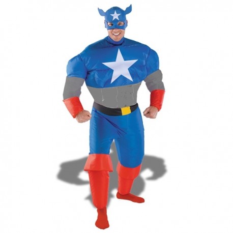 Captain America version gonflable