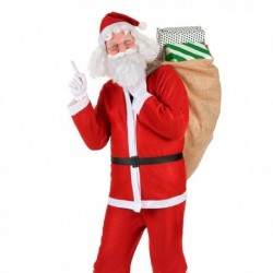 Costume de Père Noël 5 pièces