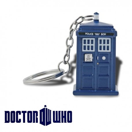 Porte-clés lumineux Tardis du Docteur Who