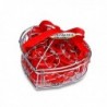 Savons en forme de roses rouges