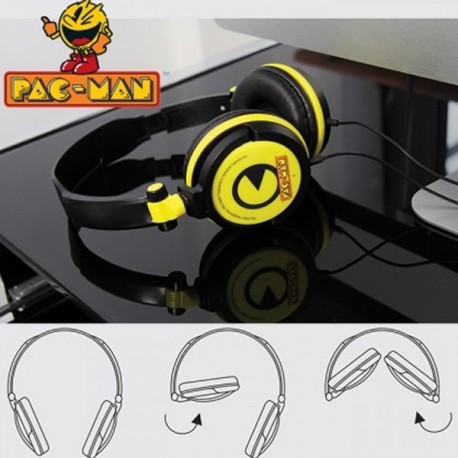 Casque audio pliable PacMan