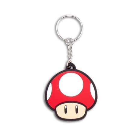 Porte-clés en caoutchouc Toad Nintendo