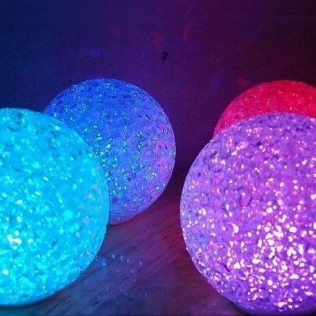 Boule lumineuse LED couleur variable 