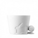 Tasse porcelaine lapin