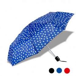Parapluie pliable imprimé à pois