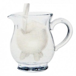 Carafe à lait en forme de pis de vache