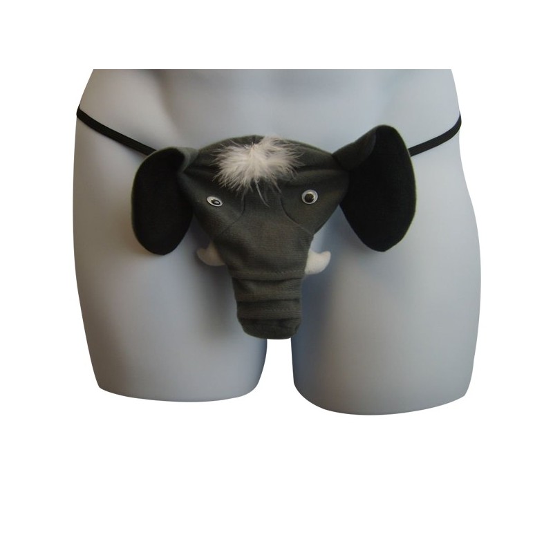 Cadeau humoristique pour homme avec string éléphant R/SEXG023