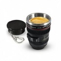 Mini tasse thermos objectif d’appareil photo