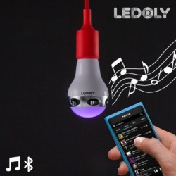 Ampoule haut-parleur Bluetooth à LED 