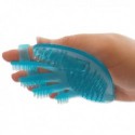 Main en silicone pour massage et grattage